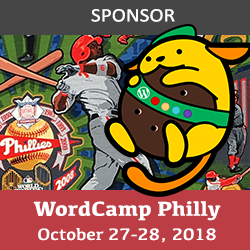 WordCamp 2018 Sponsor badge